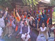 आक्सीजन जोन के म्यूजिकल ग्रुप नववर्ष समारोह मनाया गया