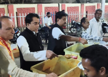 सीएम साय के जन्मदिन पर सर्वधर्म हनुमान मंदिर में महाआरती एवं महाभंडारे का आयोजन