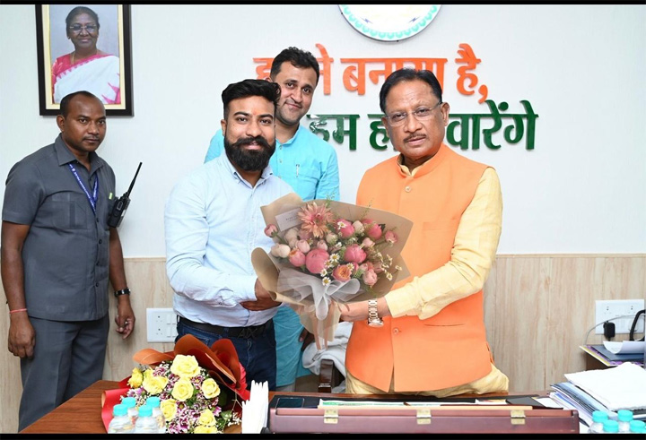 यशवंत साहू को बनाया गया भारतीय जनता पार्टी के युवा मोर्चा का महामंत्री