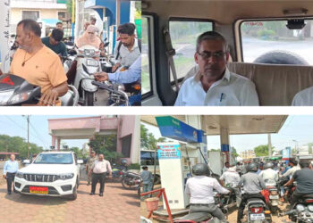 बालाघाट में 111.31 पैसे पेट्रोल , लोग बोले महंगाई को काबु करें सरकार, मोदी की अपील पर अधिकारियों ने की वाहन पूलिंग