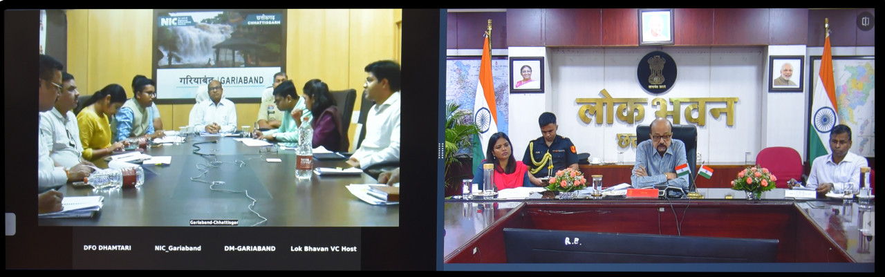 राज्यपाल रमेन डेका ने गरियाबंद जिले में जल संरक्षण, प्राकृतिक खेती और जनकल्याणकारी योजनाओं पर दिया विशेष जोर…..