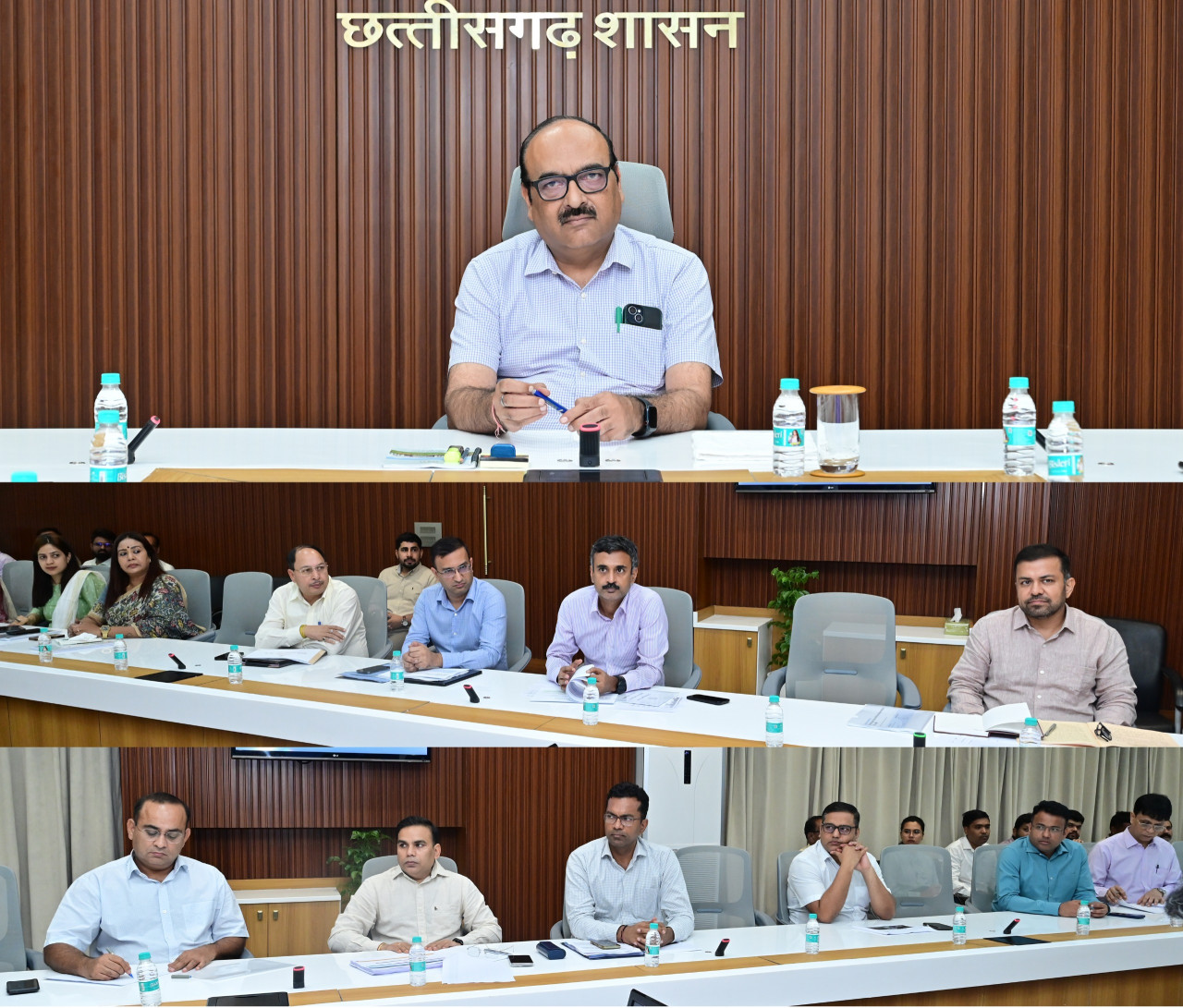 शासन के मिशन मोड में किए जाने वाले कार्यों की हुई समीक्षा, मुख्य सचिव ने अधिकारियों की ली बैठक…..