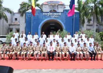 उप मुख्यमंत्री विजय शर्मा 33 प्रशिक्षु उप पुलिस अधीक्षकों के बुनियादी प्रशिक्षण सत्र शुभारंभ में हुए शामिल…..