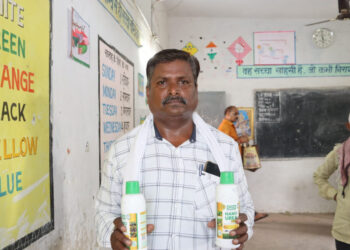 नैनो यूरिया से आसान हुई खेती, किसान गुलाबचंद राठौर को मिल रहे बेहतर परिणाम……