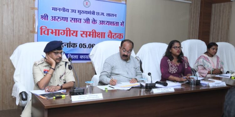 प्रभावी कार्यशैली और नई तकनीकों को अपनाकर समस्याओं का करें त्वरित समाधान – उप मुख्यमंत्री अरुण साव…