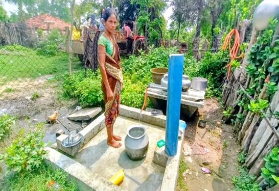 केतनपाल में जल जीवन मिशन ने बदली जिंदगी…..