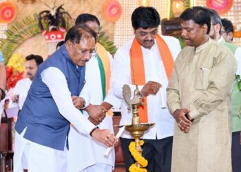 विश्व पर्यावरण दिवस पर मुख्यमंत्री विष्णु देव साय ने किया ‘एक पेड़ माँ के नाम’ अभियान 2026-27 का शुभारंभ…..