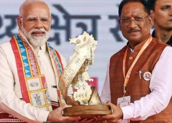प्रधानमंत्री नरेन्द्र मोदी के नेतृत्व के 12 वर्ष पूर्ण होने पर मुख्यमंत्री विष्णु देव साय ने दी बधाई और शुभकामनाएं…..