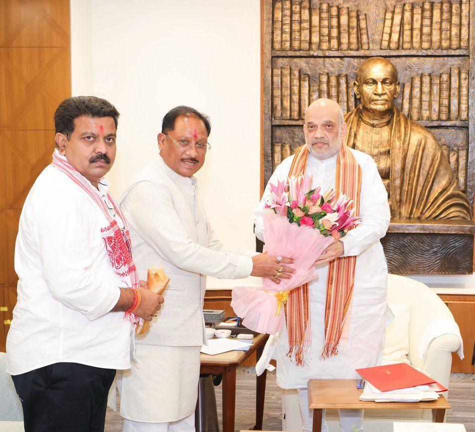 छत्तीसगढ़ में अखिल भारतीय आयुर्वेद संस्थान के स्थापना का प्रस्ताव, अमित शाह से मिले मुख्यमंत्री विष्णुदेव साय….