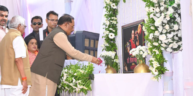 लोककला की महान साधिका डॉ. तीजन बाई की स्मृतियों को चिरस्थायी बनाएगी राज्य सरकार : मुख्यमंत्री श्री विष्णुदेव साय
