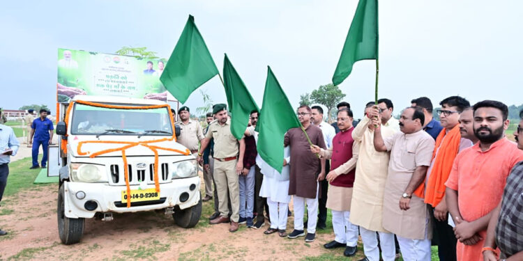आज लगाया गया हर पौधा आने वाली पीढ़ियों के सुरक्षित भविष्य का आधार बनेगा : मुख्यमंत्री श्री विष्णुदेव साय