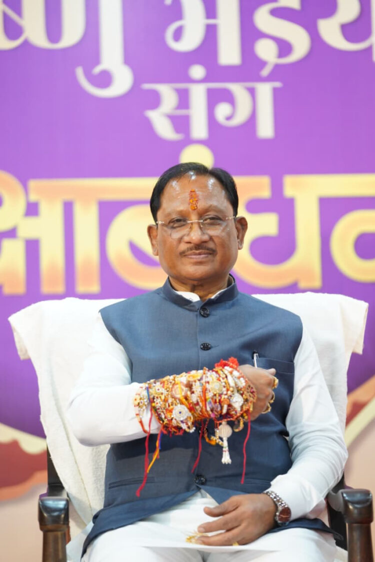 बहनों का स्नेह और आशीर्वाद मेरे लिए अनमोल : मुख्यमंत्री श्री विष्णु देव साय
