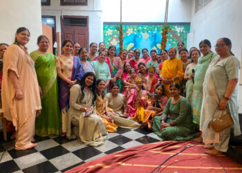 श्री राधा सखी मंडल का सावन तीज उत्सव हर्षोल्लास के साथ संपन्न