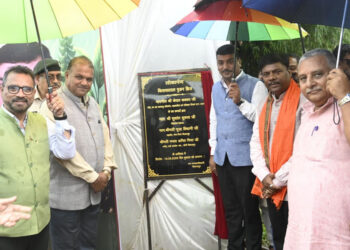 बिलासा ताल में बना आकर्षक वुडन ब्रिज, पर्यटन सुविधाओं को मिला नया आयाम
