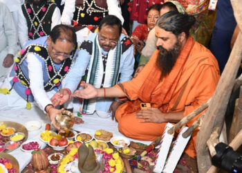 हरेली तिहार पर मुख्यमंत्री निवास में साकार हुई छत्तीसगढ़ की लोक संस्कृति, कृषि परंपरा और ग्रामीण जीवन की जीवंत झांकी