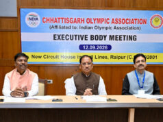 रायपुर : खेल प्रतिभाओं को आगे बढ़ाने के लिए संसाधनों और अवसरों की नहीं होगी कमी: मुख्यमंत्री श्री विष्णु देव साय