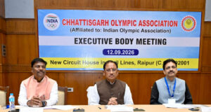 रायपुर : खेल प्रतिभाओं को आगे बढ़ाने के लिए संसाधनों और अवसरों की नहीं होगी कमी: मुख्यमंत्री श्री विष्णु देव साय