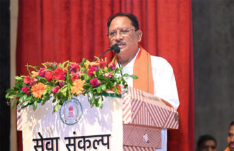 रायपुर : प्रधानमंत्री श्री नरेंद्र मोदी के नेतृत्व में सशक्त और विकसित भारत का हो रहा निर्माण : मुख्यमंत्री श्री विष्णु देव साय