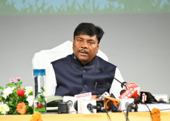 रायपुर : वन एवं जलवायु परिवर्तन मंत्री श्री केदार कश्यप की पत्रवार्ता