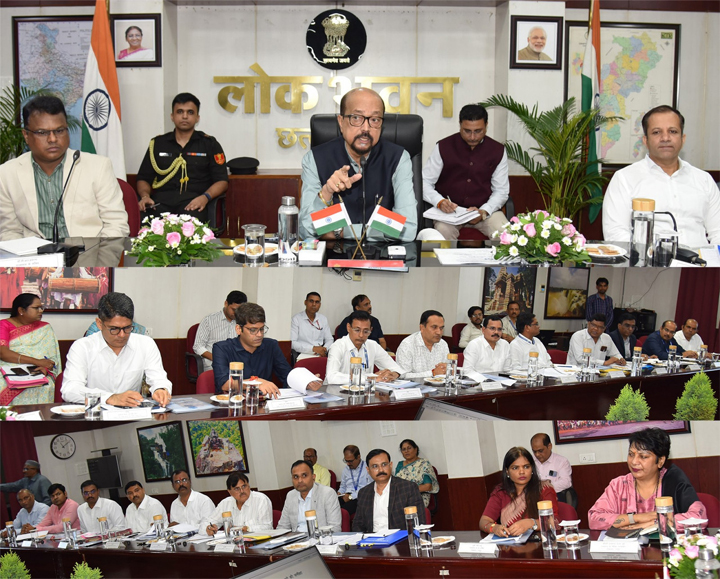 रायपुर : विश्वविद्यालयों की गुणवत्ता और विद्यार्थियों की संख्या बढ़ाना सर्वाेच्च प्राथमिकता – राज्यपाल श्री डेका