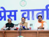 रायपुर : मुख्यमंत्री श्री विष्णु देव साय और उप मुख्यमंत्री श्री अरुण साव ने कैबिनेट की बैठक में लिए गए निर्णयों की जानकारी दी
