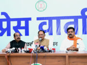 रायपुर : मुख्यमंत्री श्री विष्णु देव साय और उप मुख्यमंत्री श्री अरुण साव ने कैबिनेट की बैठक में लिए गए निर्णयों की जानकारी दी