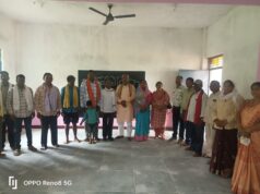 खुर्सीपार में मनाया गया जल अर्पण दिवस, नल-जल योजना ग्राम पंचायत को सौंपी