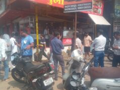 गोंदिया रोड और गुजरी चौक में नगर पालिका ने हटाए अतिक्रमण