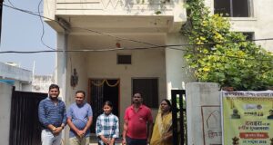 विजयदशमी पर प्रधानमंत्री आवास योजना के हितग्राहियों ने किया नए घरों में गृह प्रवेश