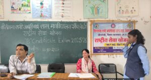 खैरलांजी महाविद्यालय में एनएसएस ‘बी’ प्रमाण पत्र परीक्षा आयोजित