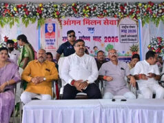 रायपुर : सेवा संकल्प अभियान : स्वस्थ मां और स्वस्थ बच्चे ही सशक्त समाज का आधार : – मंत्री श्री गजेन्द्र यादव