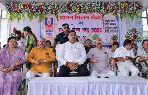 रायपुर : सेवा संकल्प अभियान : स्वस्थ मां और स्वस्थ बच्चे ही सशक्त समाज का आधार : – मंत्री श्री गजेन्द्र यादव