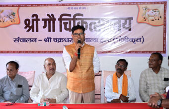 रायपुर : गौ सेवा ही सबसे बड़ी सेवा: वित्त मंत्री श्री ओ.पी. चौधरी