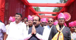 रायपुर : ’अखिल भारतीय तैलिक साहू महासभा के राष्ट्रीय अधिवेशन में मुख्य अतिथि के रूप में शामिल हुए उप मुख्यमंत्री श्री अरुण साव’
