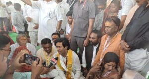 सत्य सनातन स्वाभिमान यात्रा में शामिल हुए जयकृष्ण डिगरू