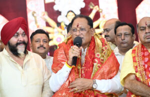 मुख्यमंत्री श्री विष्णु देव साय ने मां काली और मां दुर्गा की पूजा-अर्चना कर प्रदेश की सुख-समृद्धि की कामना की